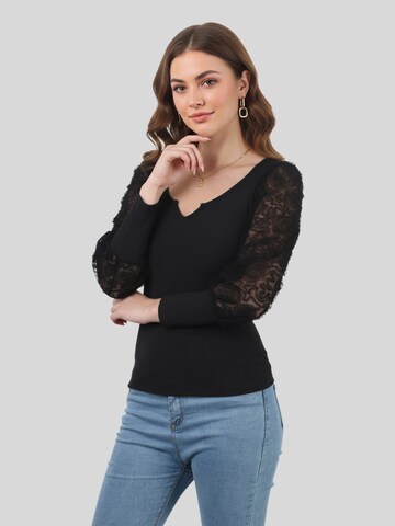 LapaPlus T-shirt 'Women Tops' i svart