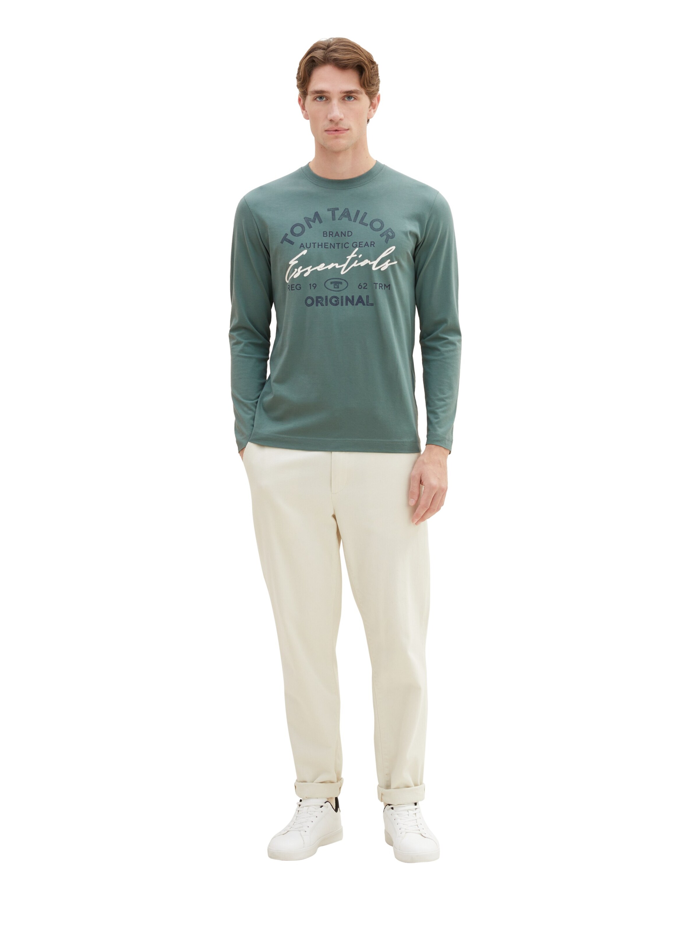 TOM TAILOR Shirt in Green