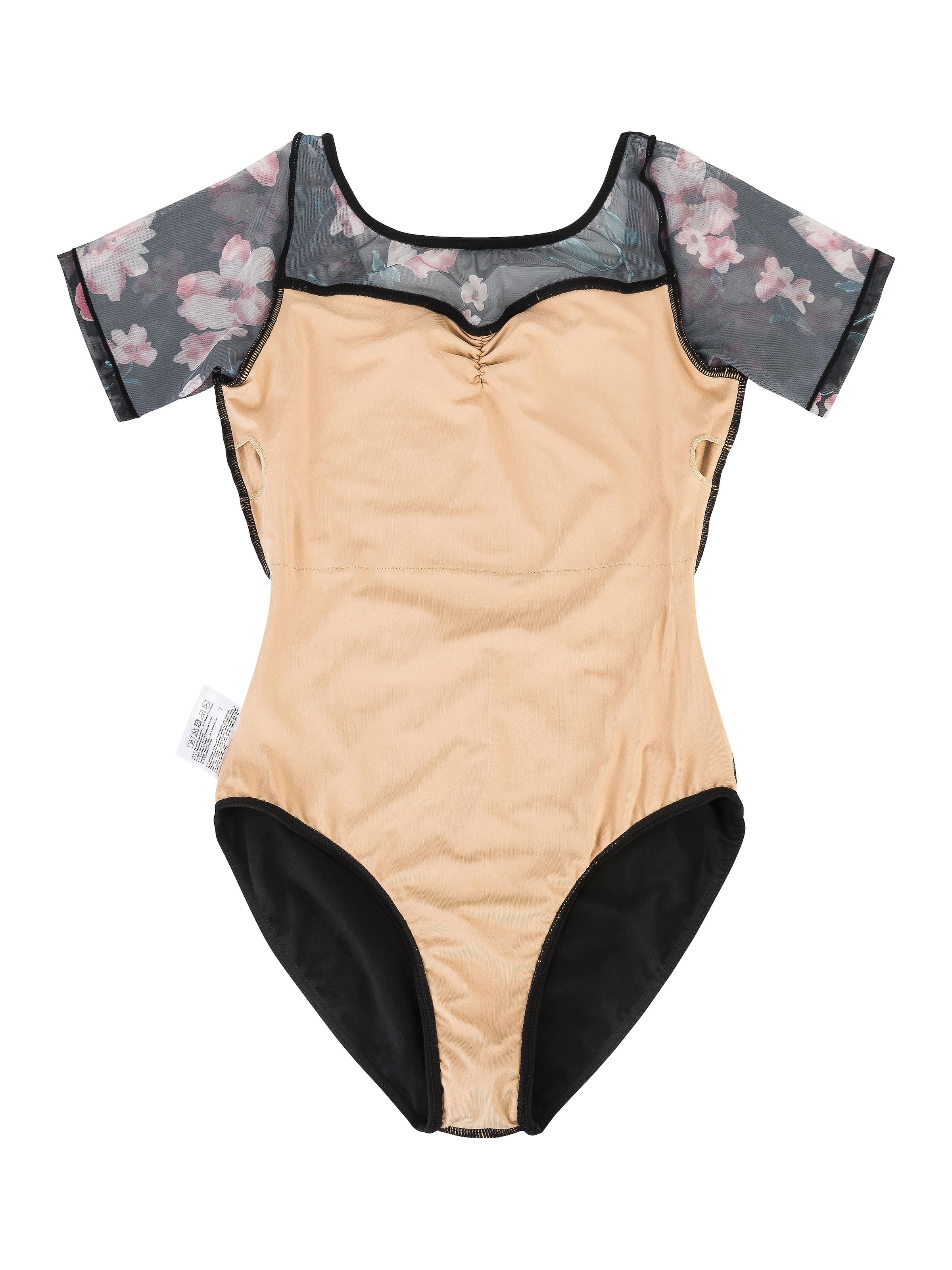 Tanzmuster Athletic Bodysuit 'Diana' in Black