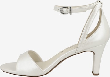 TAMARIS Remienkové sandále - biela