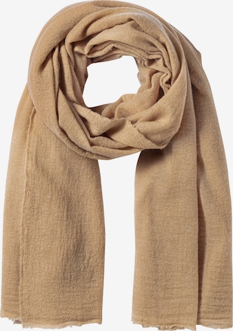 HALLHUBER Scarf in Brown: front