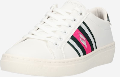 Sneaker low SKECHERS pe verde închis / roz / alb, Vizualizare produs