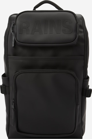 juoda RAINS Kuprinė 'Texel': priekis