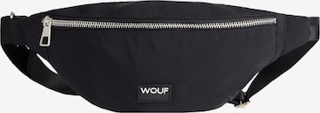 Wouf Fanny Pack in Black: front