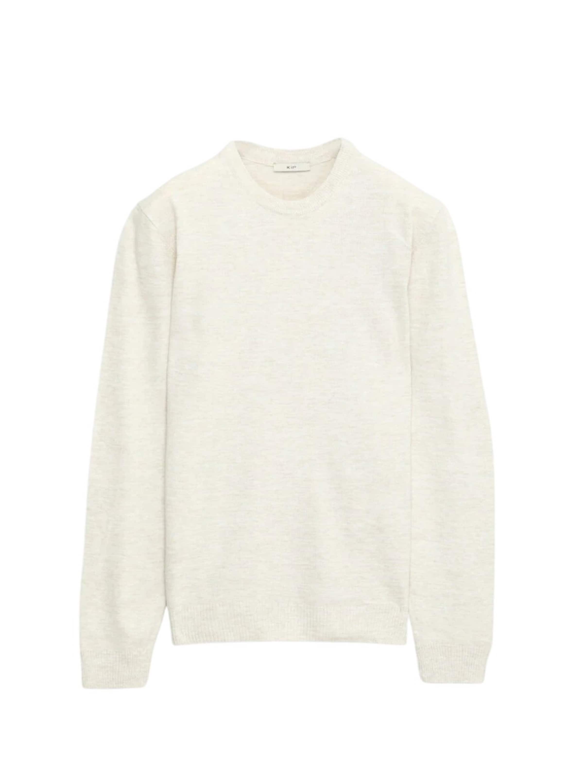 KİP Trui in Wit: voorkant
