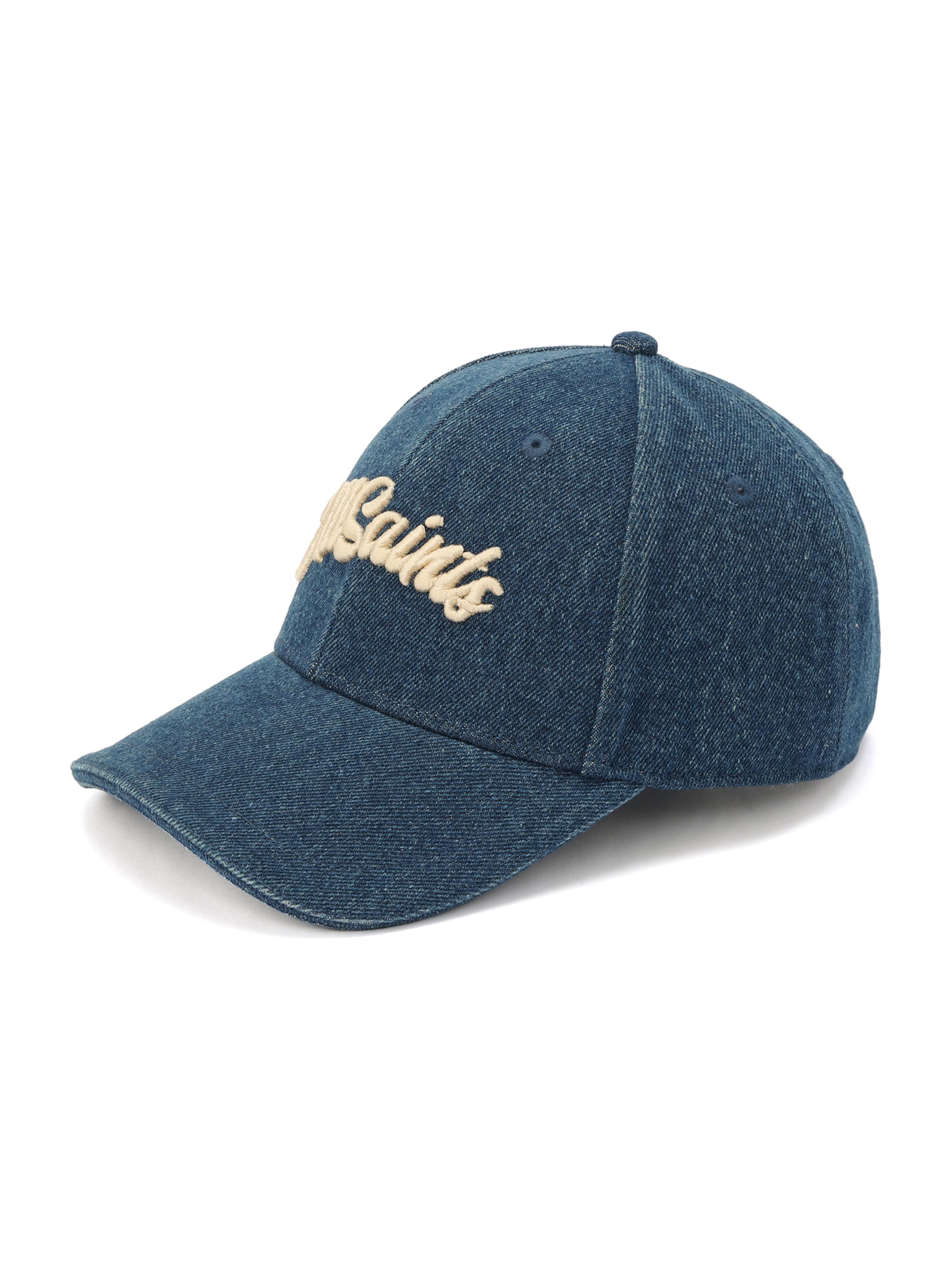 Șapcă de la AllSaints pe albastru: față