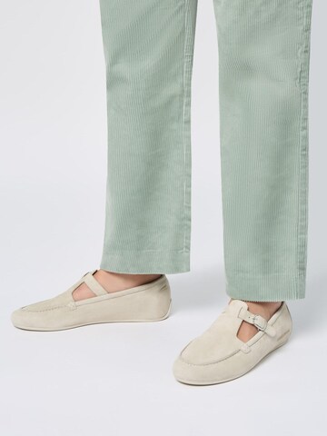 Candice Cooper Mocassins 'ROCK MOK' in Wit