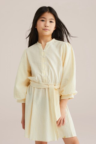 WE Fashion Dress in Yellow: front