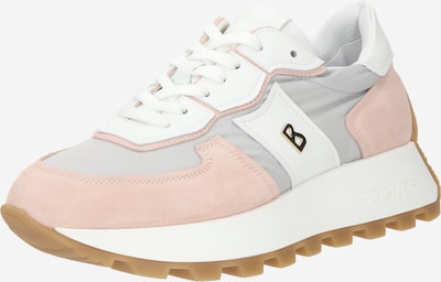Sneaker low 'OSAKA 1 B' BOGNER pe gri deschis / roz / alb murdar, Vizualizare produs