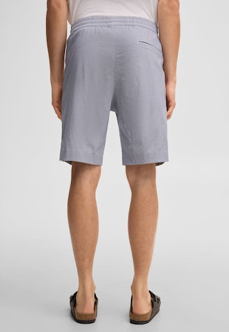 STRELLSON Loose fit Trousers 'Kaji' in Blue