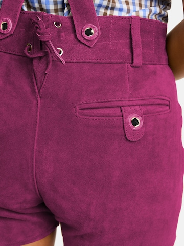 Steigenhöfer Regular Traditional Pants in Pink