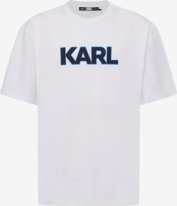 Karl Lagerfeld Tričko - biela: predná strana
