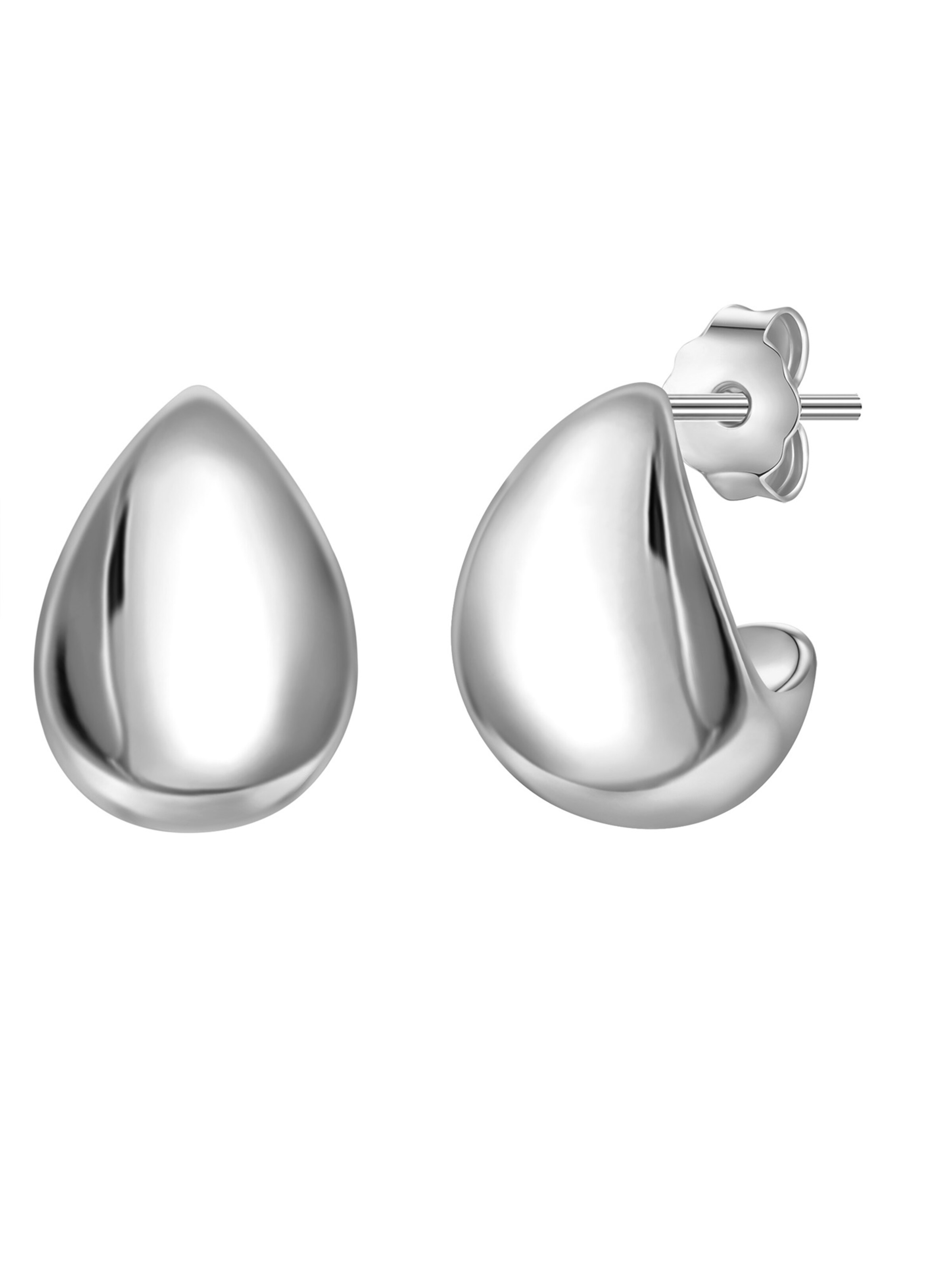 Glanzstücke München Oorbellen in Zilver: voorkant