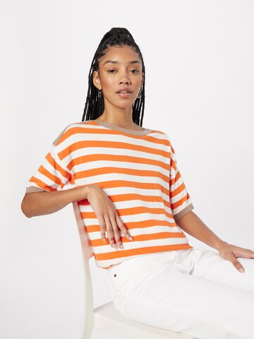 Pull-over 'ADDI' Fransa en orange : devant