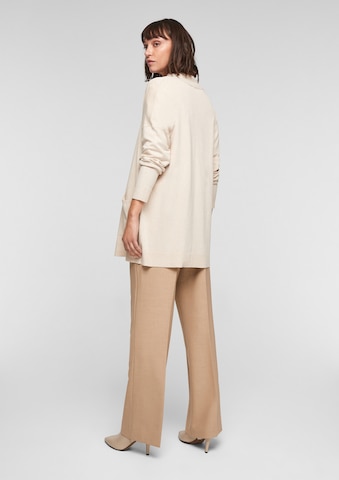 s.Oliver BLACK LABEL Knit Cardigan in Beige