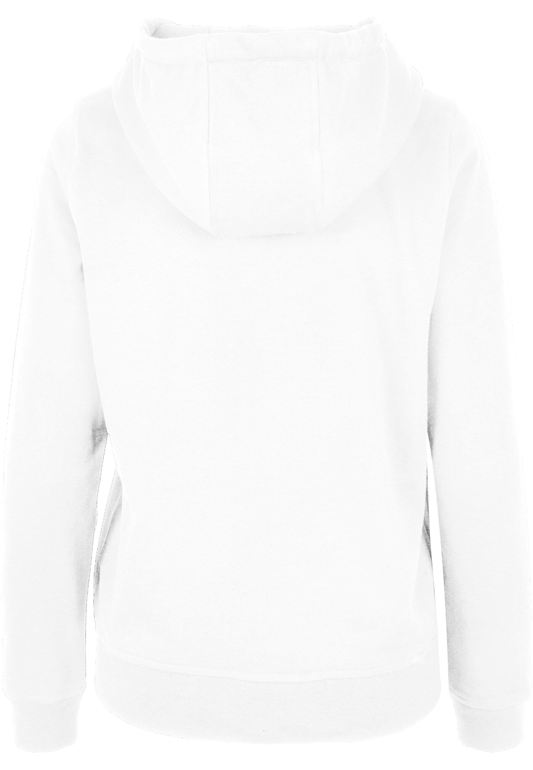 Merchcode Mikina 'Girl with a stick' - Biela