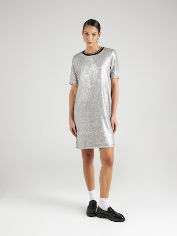 comma casual identity Dress in Silver: front