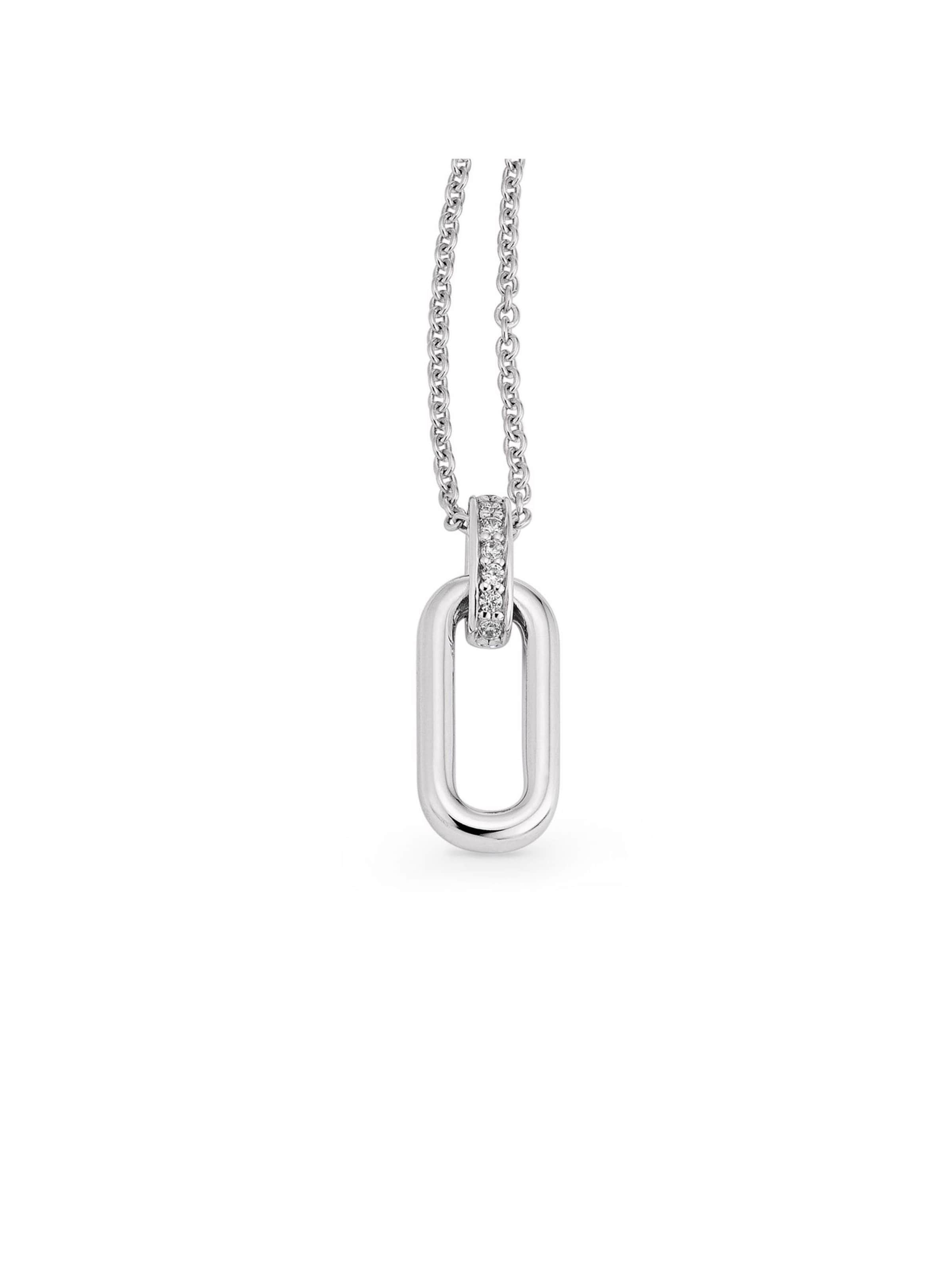 Orolino Necklace in White: front