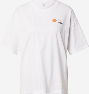 ROXY Shirt 'START ADVENTURES' in Wit: voorkant