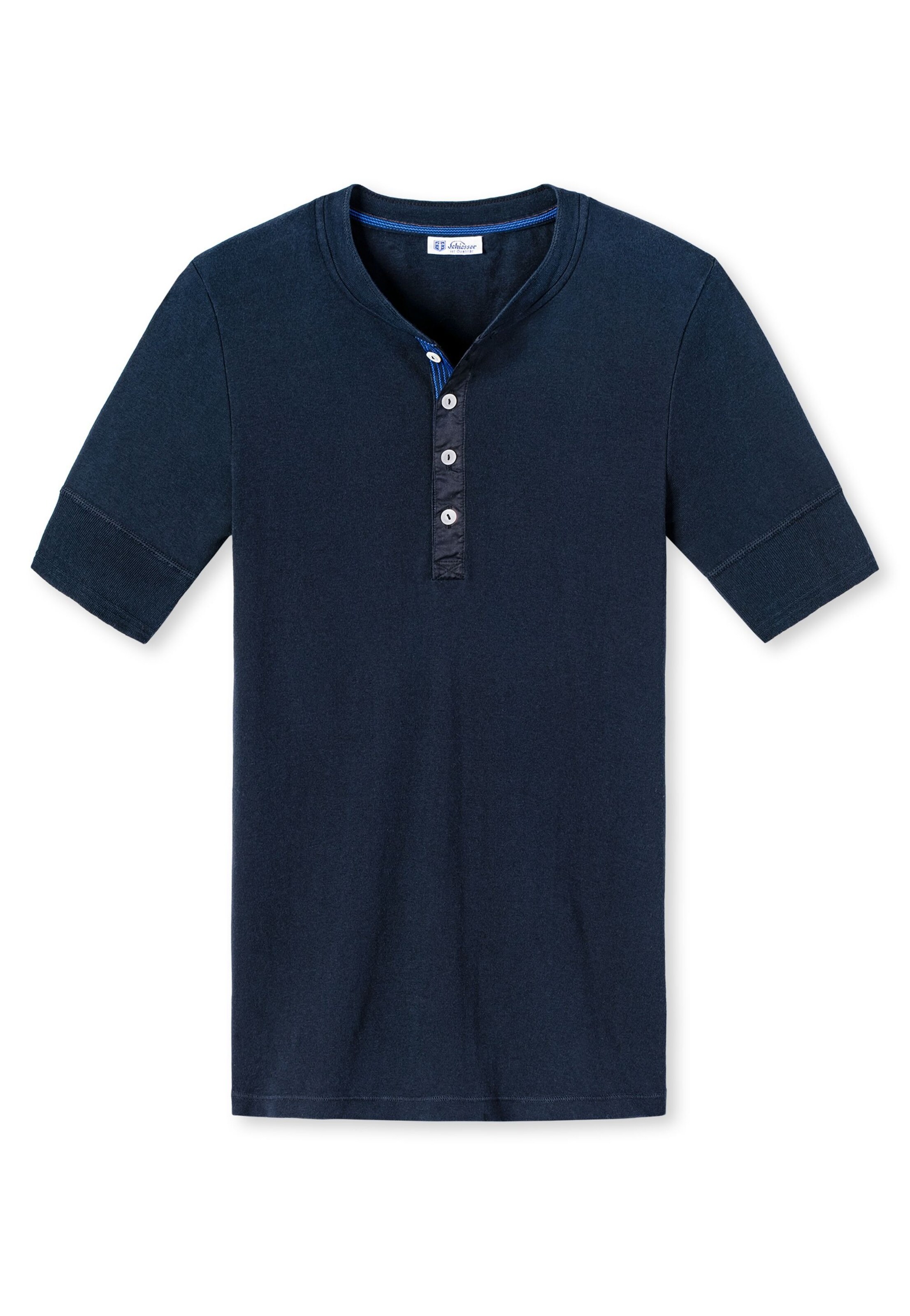 SCHIESSER REVIVAL Shirt in Blauw: voorkant