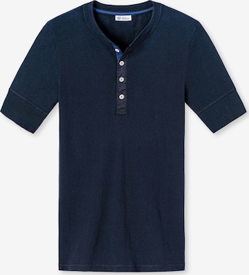 SCHIESSER REVIVAL Shirt in Blauw: voorkant