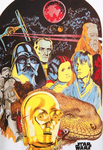 LOGOSHIRT Shirt 'Star Wars' in White