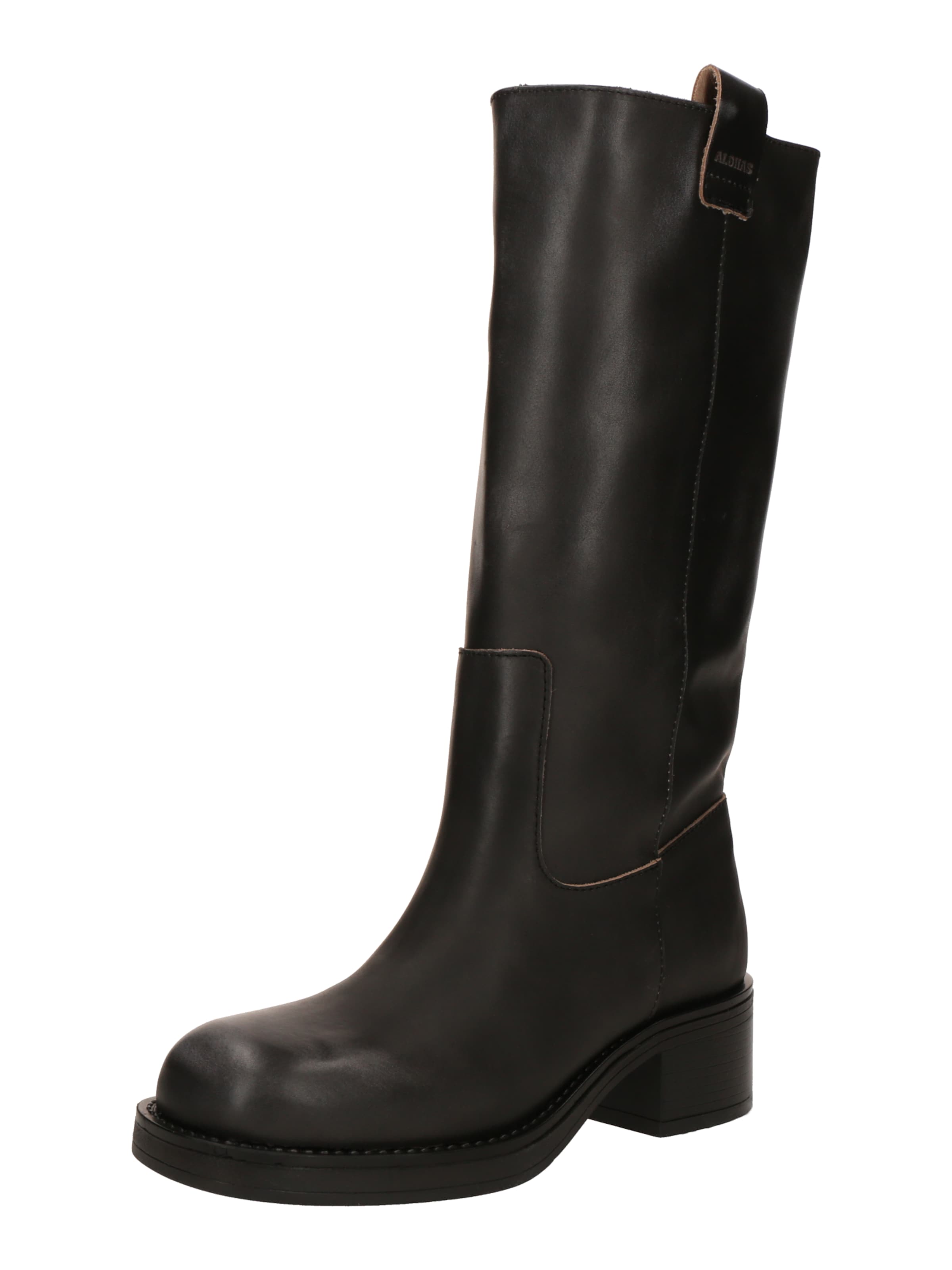 Alohas Saabas, värv must: eest vaates