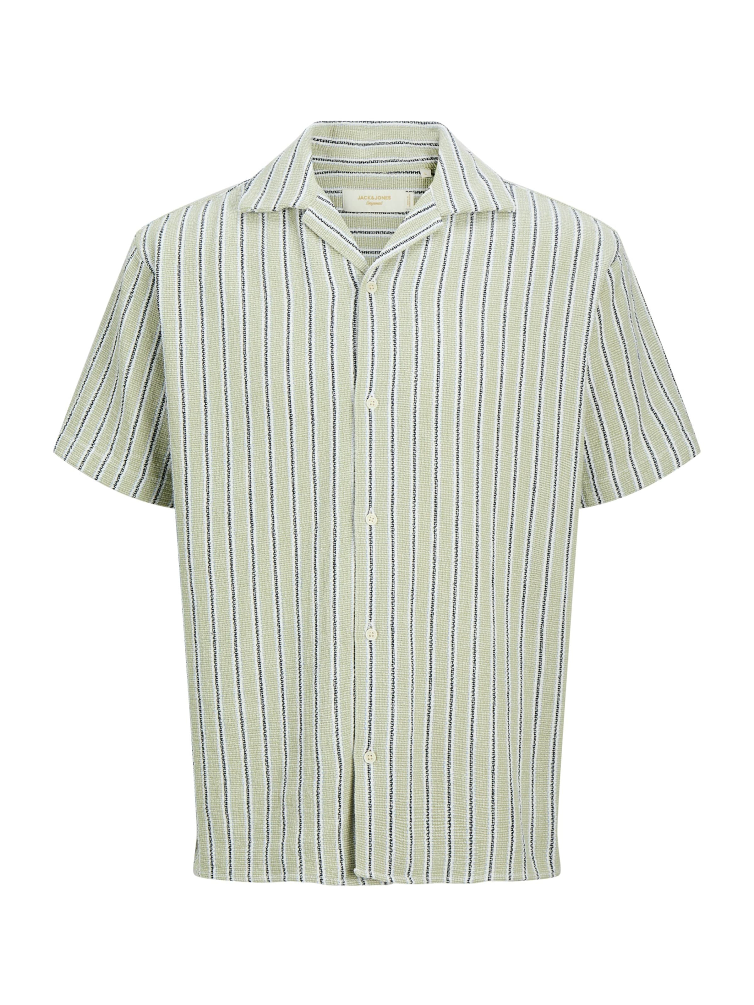 Jack & Jones Junior Hemd 'JORCOBA' in Grün: Vorderseite