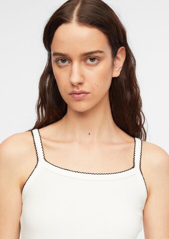 Haut COMMA en blanc