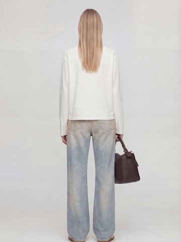 Mansour Shirt 'Mansour Luxury Boutique' in Wit