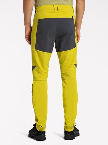 Haglöfs Slim fit Outdoor Pants in Yellow