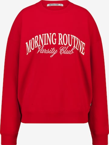 Sweat-shirt America Today en rouge : devant