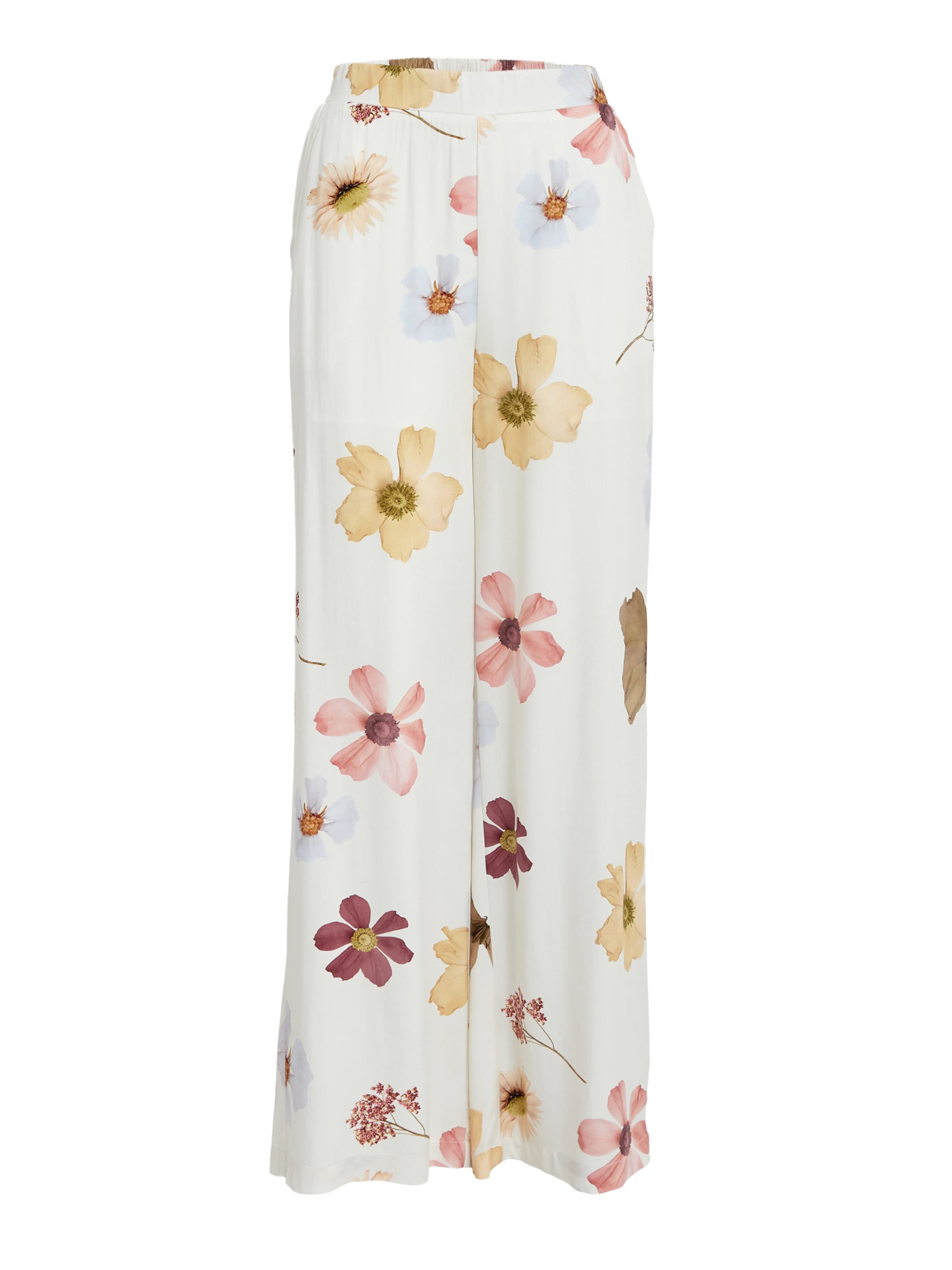 DESIRES Loosefit Kalhoty 'Heidi' – bílá: přední strana