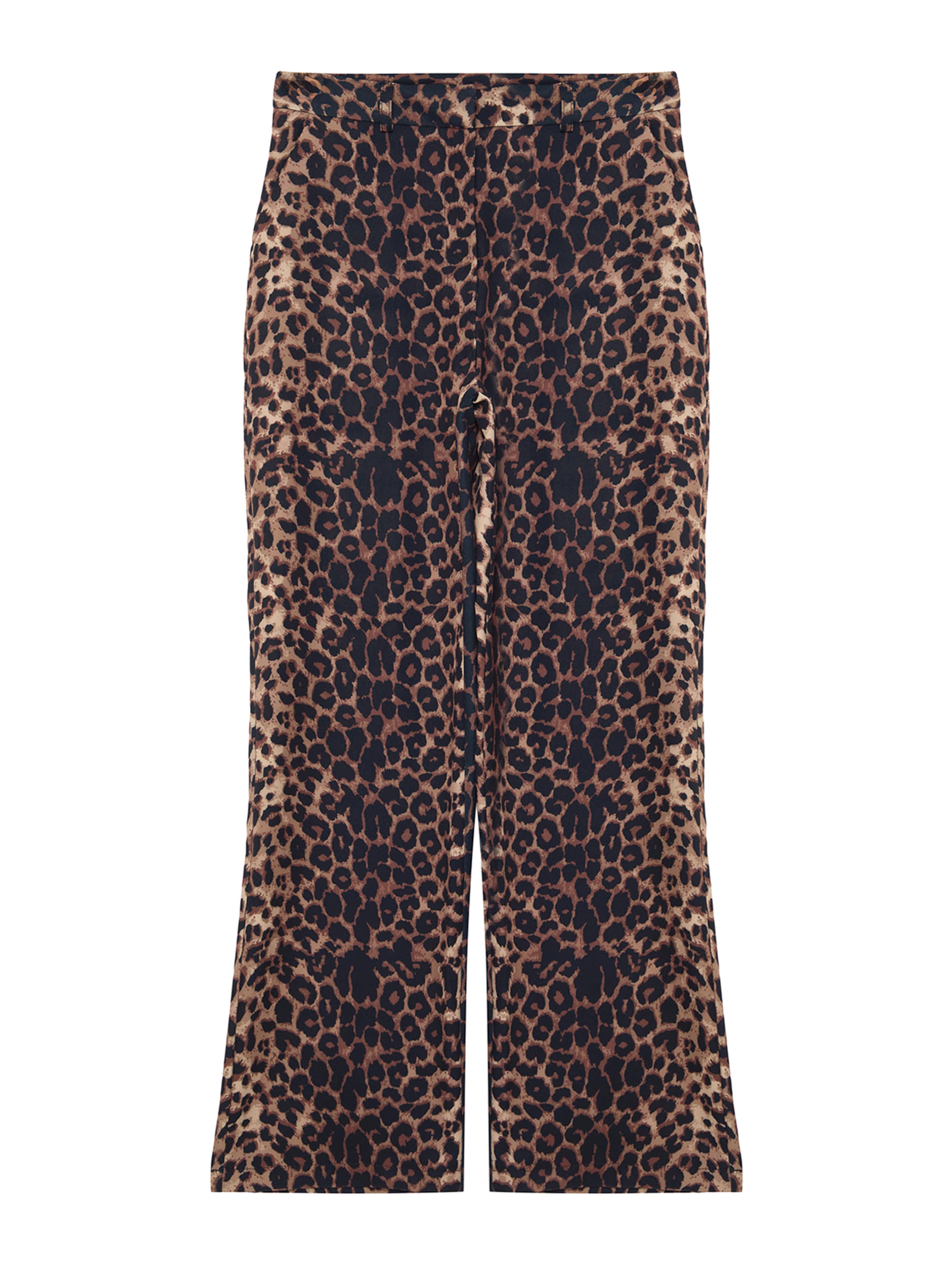 Trendyol Wide leg Παντελόνι σε καφέ: μπροστά