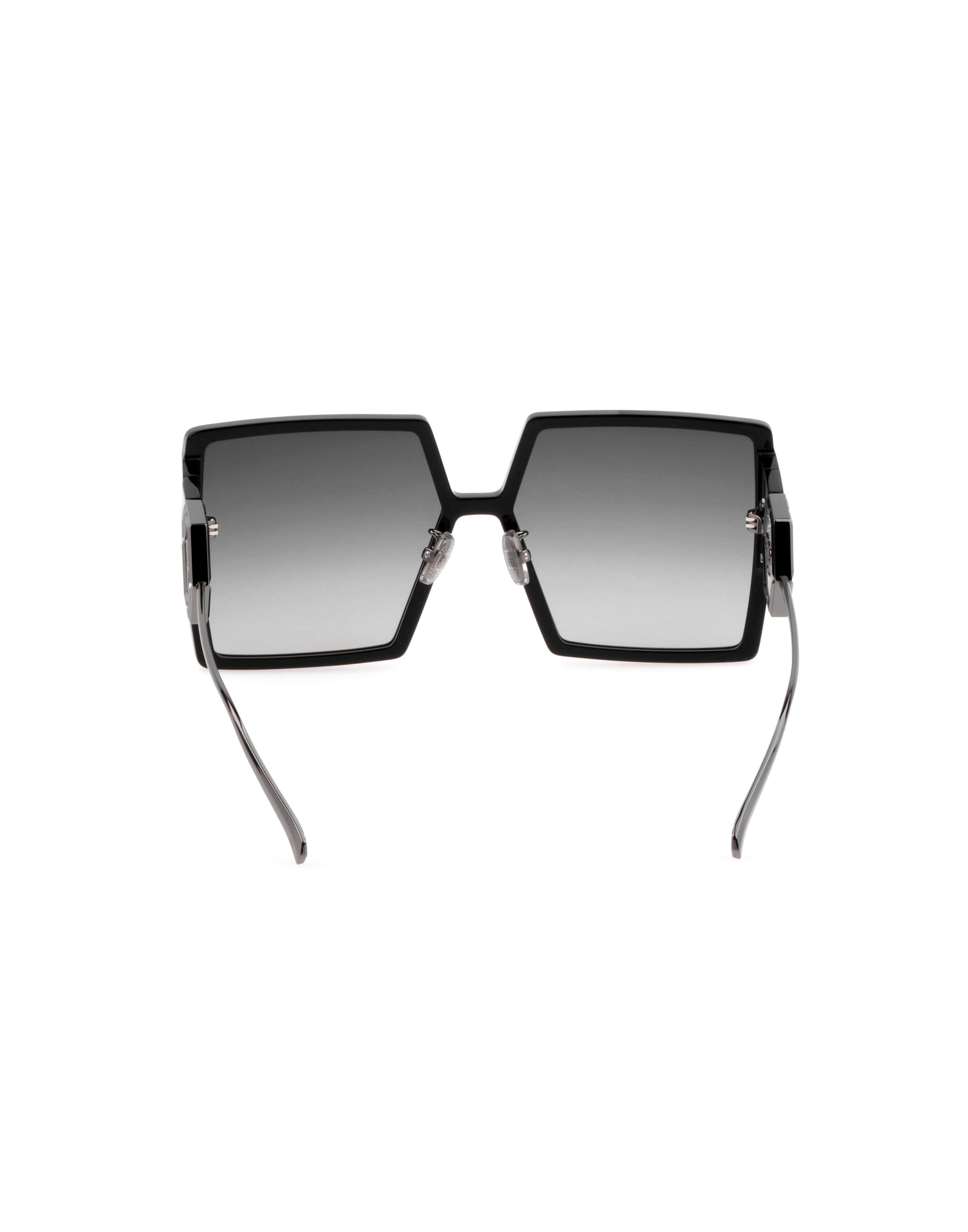 Philipp Plein Sonnenbrille 'Hexagon' in Schwarz