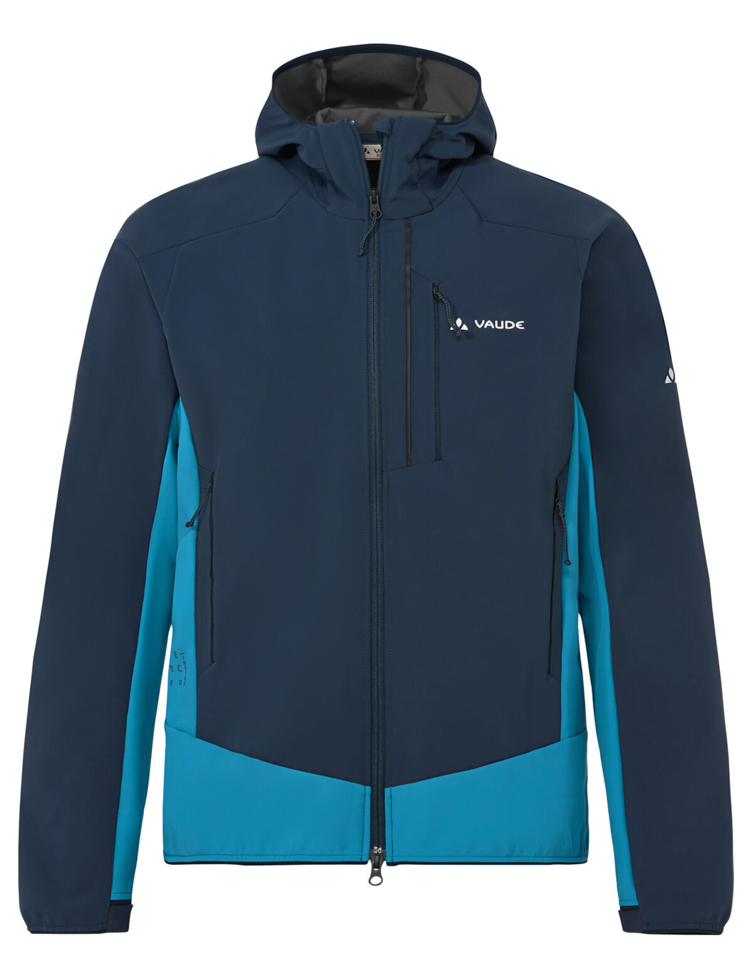 VAUDE Sportjas 'Larice' in Blauw: voorkant