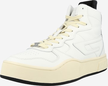 DIESEL High-Top Sneakers 'UKIYO' in White: front