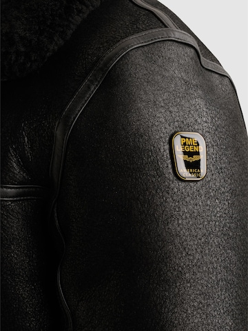 PME Legend - Chaqueta de entretiempo 'PME Legend Nightflight leather jacket' en negro