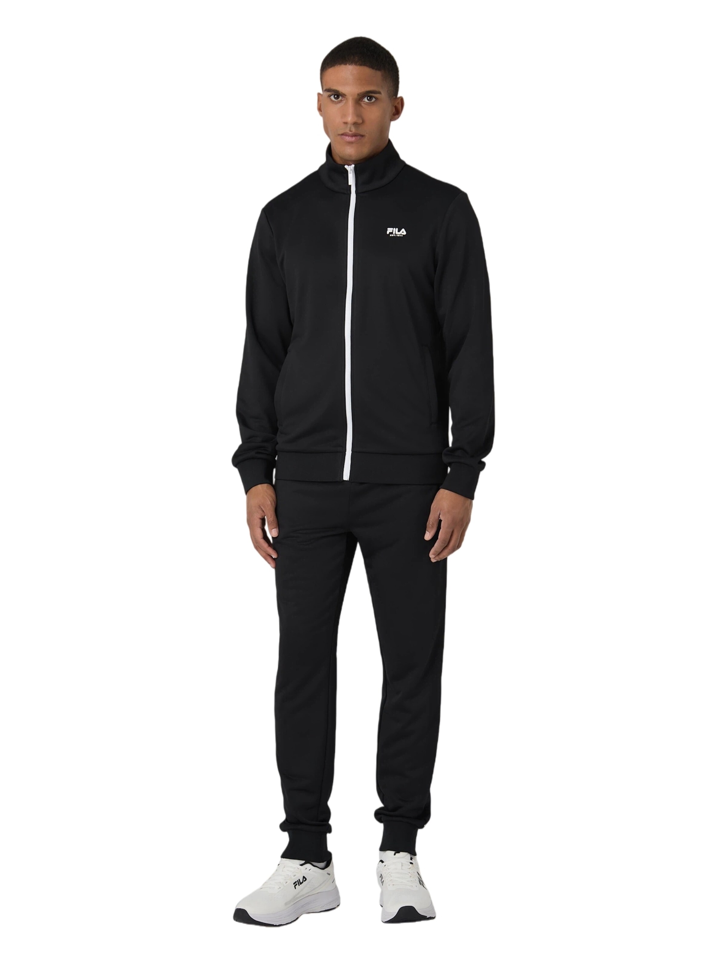 Tuta da jogging 'SALUZZO' di FILA in nero