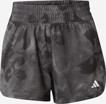 regular Pantaloni sportivi 'PACER FLOWER' di ADIDAS PERFORMANCE in grigio: frontale