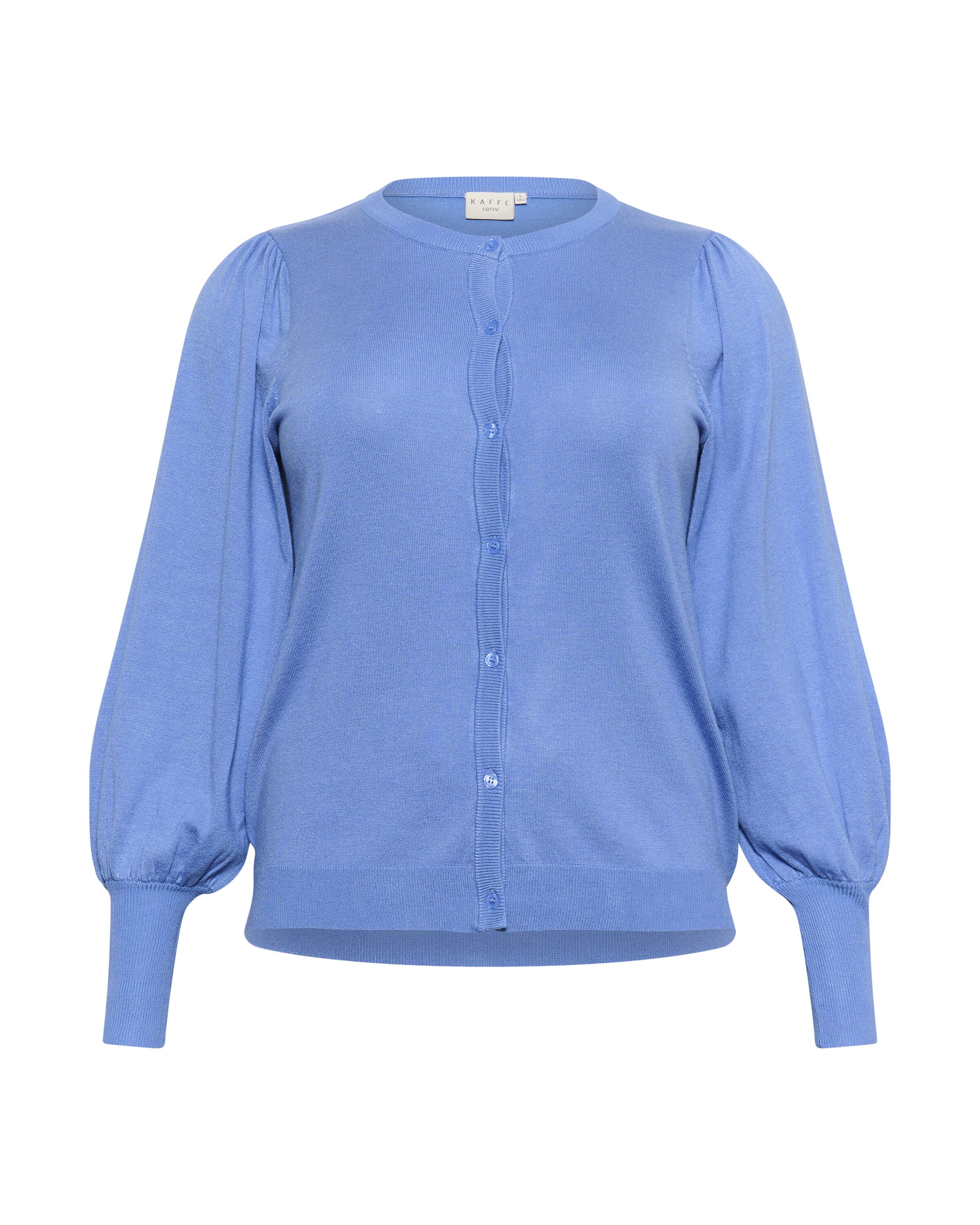 KAFFE CURVE Cardigan 'Lazzy' i blå: forside