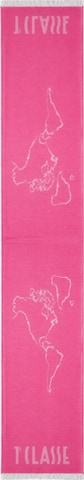 Sciarpa di Alviero Martini in rosa: frontale