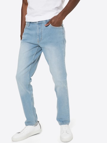 Coupe slim Jean 'Mr. Red' Denim Project en bleu : devant