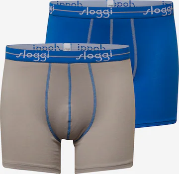 SLOGGI Шорты Боксеры 'men Start' в Синий: спереди