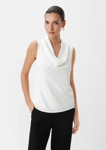 COMMA Blouse in White: front