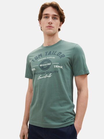 Maglietta di TOM TAILOR in verde: frontale