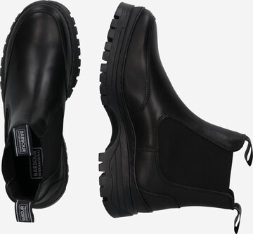 Barbour Chelsea Boots 'Morgan' in Schwarz