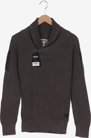 G-Star RAW Sweater & Cardigan in M in Brown: front