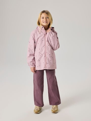 NAME IT Between-season jacket in Purple: front