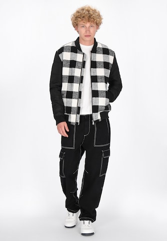 MO - Chaqueta de entretiempo en negro